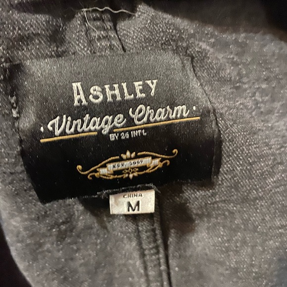 Ashley Black Denim Vest - Picture 3 of 3